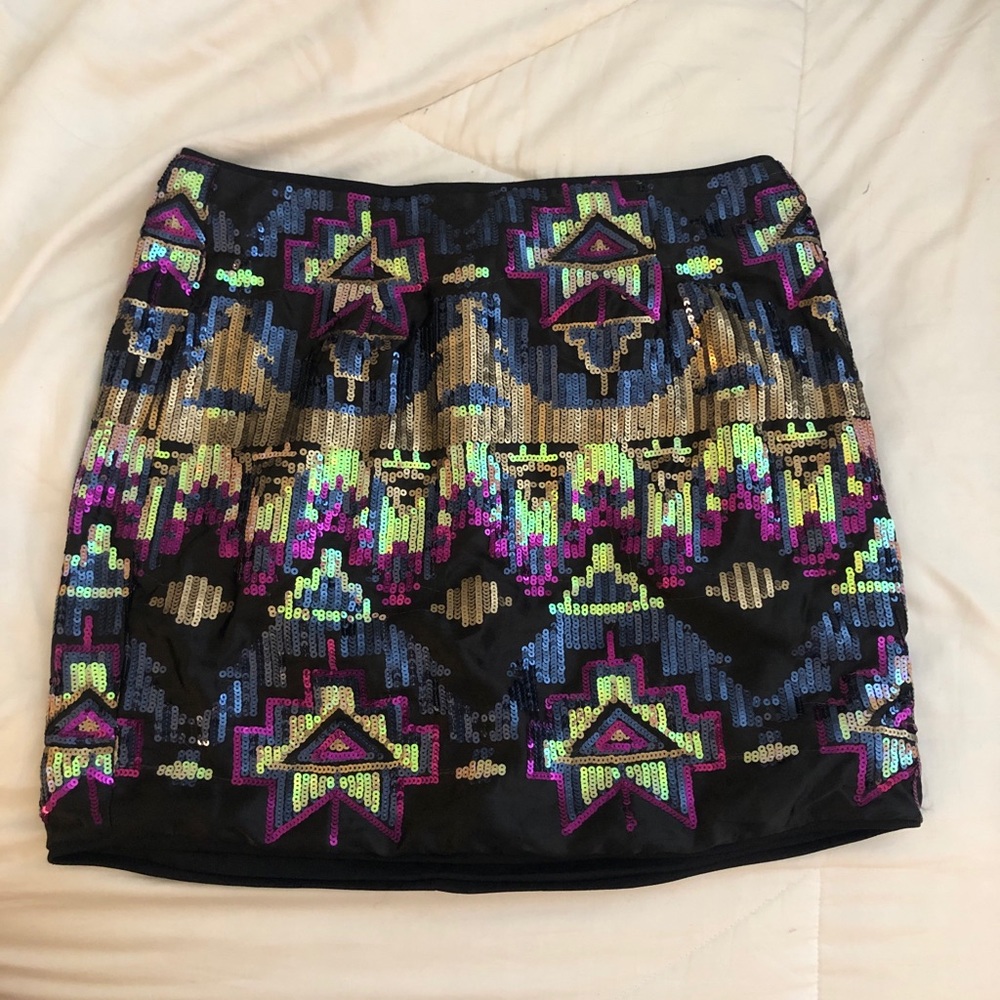 Sequin Skirt